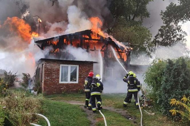 Piorun uderzył w dom w Starogardzie Gdańskim