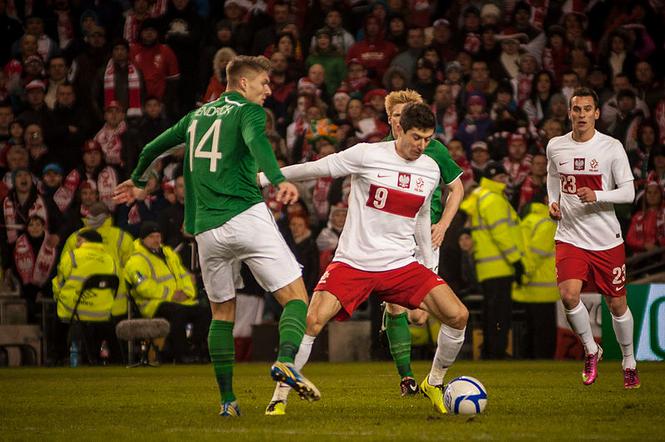 Reprezentacja Polski w meczu z Irlandią