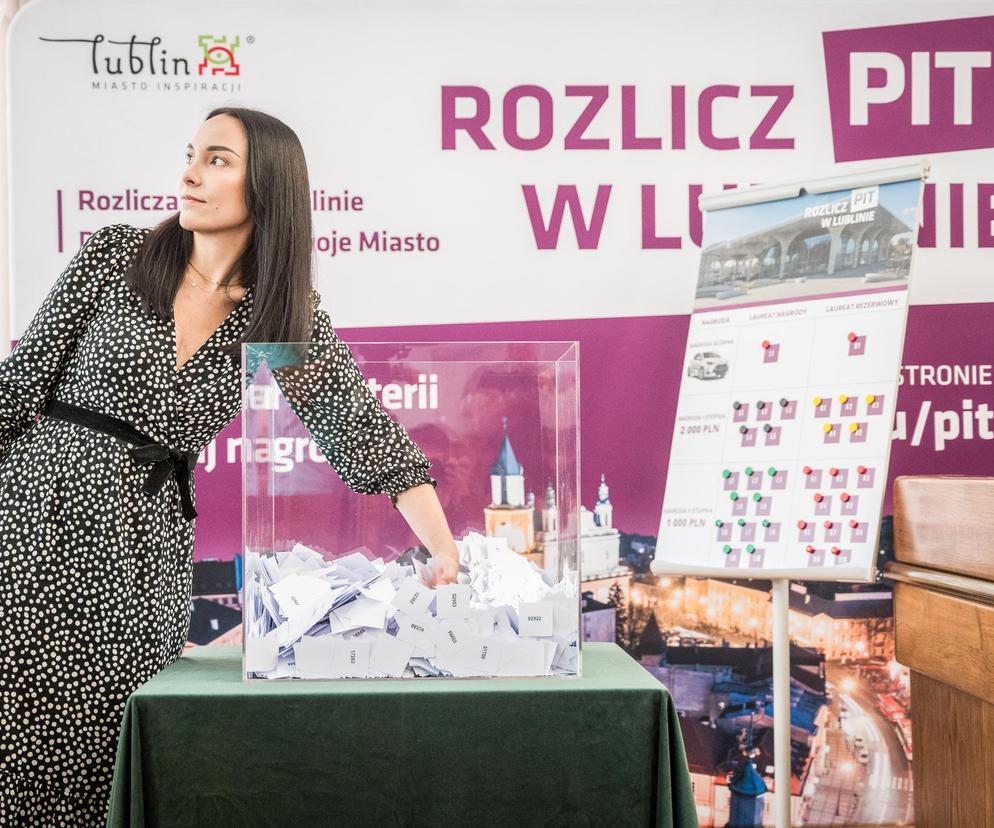 Loteria „Rozlicz PIT w Lublinie” 2024. Zwycięscy zostaną telefonicznie poinformowani o wygranej