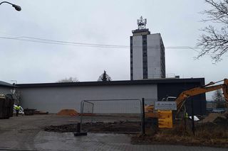 Budowa marketu Stokrotka w Strzybnicy