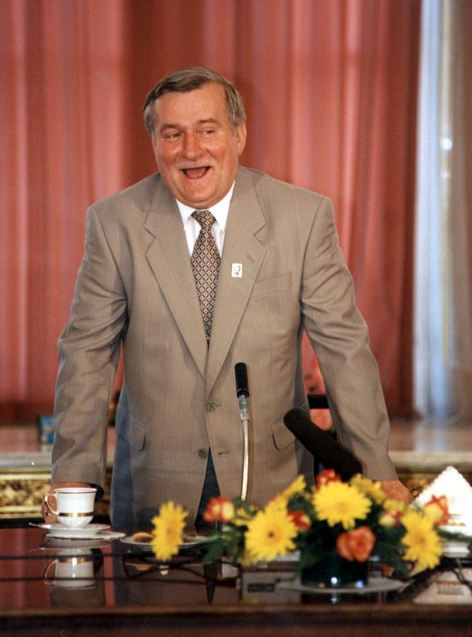 Lech Wałąsa - pierwszy prezydent wybrany w wolnych wyborach