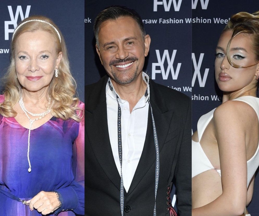 Gwiazdy na Warsaw Fashion Week