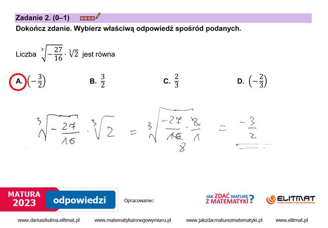 Matura 2023: matematyka. Arkusze CKE i odpowiedzi [Formuła 2023]	