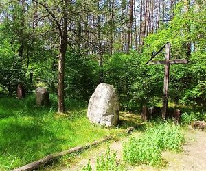 Leśny cmentarz rodu von Ramin