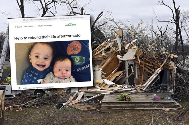 Tornado porwało kołyskę z niemowlęciem! Finał historii wyciska łzy z oczu