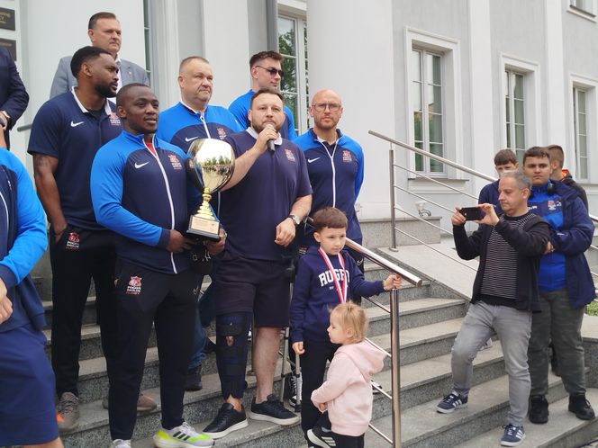 Społeczność sportowców i kibiców rugby z Siedlec uczciła największy z dotychczasowych sukcesów w historii klubu