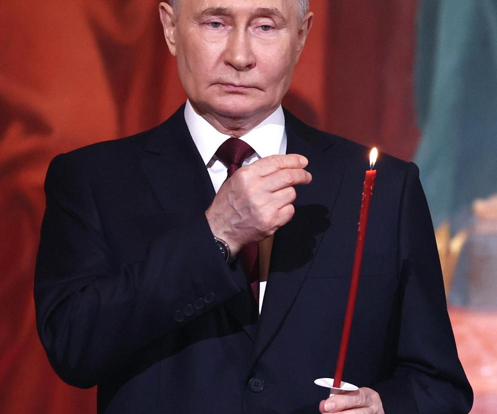 Putin pokazał się na mszy! Widok jego twarzy może zdziwić. Co się stało?