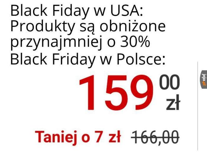 Czarny humor na "Czarny Piątek". Zobacz najlepsze memy o Black Friday 