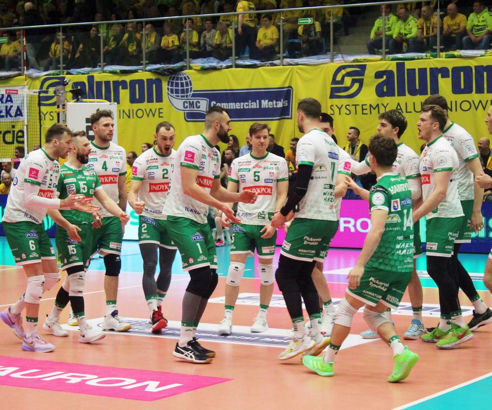 Play-off Plusligi: Warta Zawiercie - AZS Olsztyn 2:0