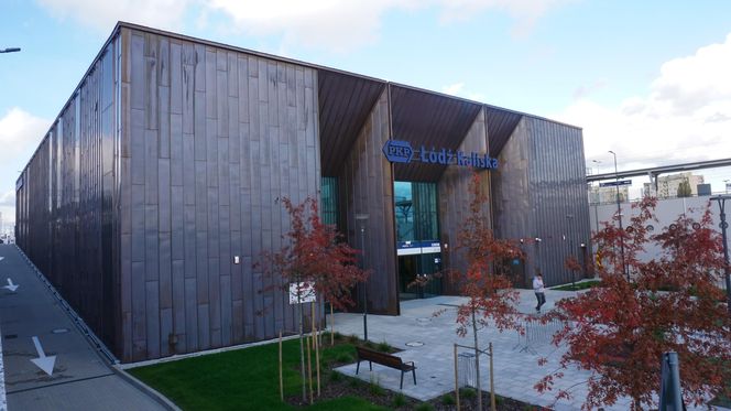 Łódź Kaliska - dworzec po remoncie