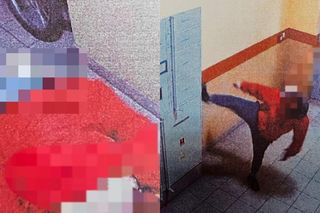 Obrzydliwe, co zrobił na klatce 