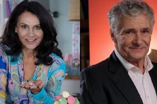 M jak miłość. Aleksandra (Małgorzata Pieczyńska), Erwin (Andrzej Dopierała)