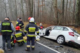 Koszmarna czołówka! Wszystko przez prękość i warunki na drodze.