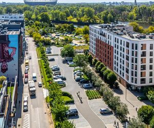 Port Praski w Warszawie z lotu ptaka