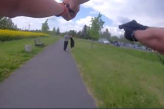 Chodził z bronią i rozglądał się po posesjach. Mieszkańcy byli przerażeni