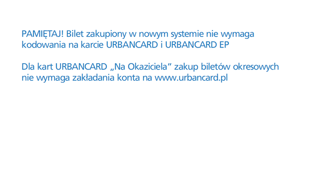 Co się zmienia w systemie UrbanCard?