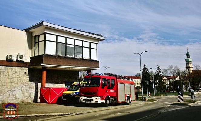 Zatrzymanie krążenia u kobiety w Tychach