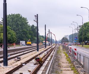 Budowa tramwaju do Wilanowa w Warszawie