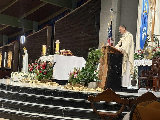 Relikwie bł. Stefana Kardynała Wyszyńskiego w kościele św. Francisa Borgii