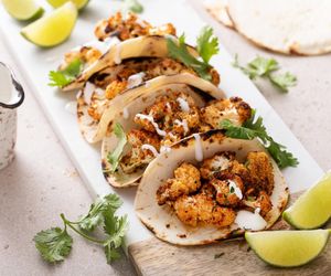 Tacosy z chrupiącym kalafiorem robię w kilka minut. Rodzina prosi o nie co tydzień