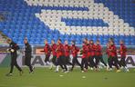 Polska - Irlandia, ostatni trening