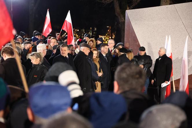 Odsłonięcie pomnika Lecha Kaczyńskiego przy Placu Teatralnym w Lublinie