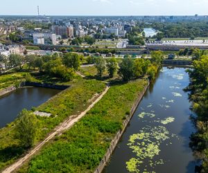 Port Praski w Warszawie z lotu ptaka