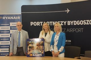 Ryanair ogłasza nowy rozkład lotów z Bydgoszczy. Jest nowość: do tego miasta na Costa Blanca jeszcze zimą nie lataliśmy!