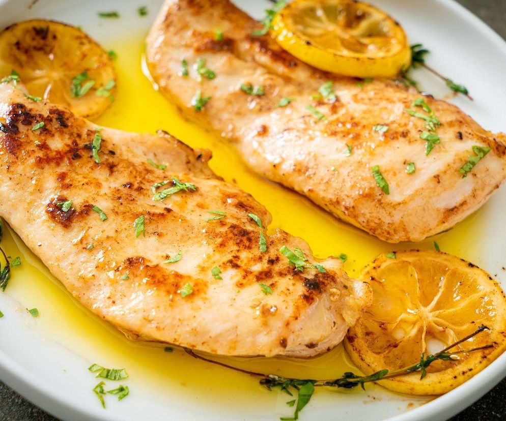 kurczak w cytrynowej marynacie