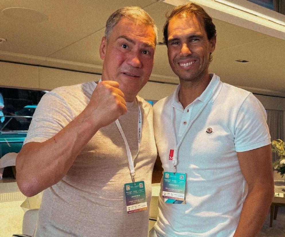 Dariusz Michalczewski i Rafael Nadal