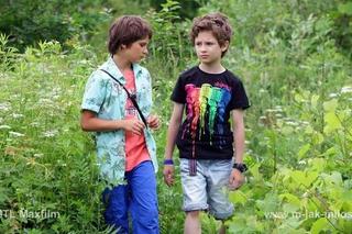 M jak miłość. Antek Kolęda (Jakub Jankiewicz) i Mateusz Mostowiak (Krystian Domagała)