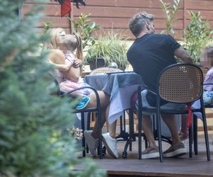 Agnieszka Kaczorowska i Marcin Rogacewicz wybrali się na rowery 