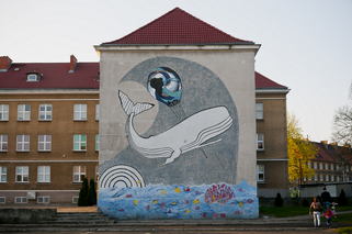 Gorzów: Mural jak las