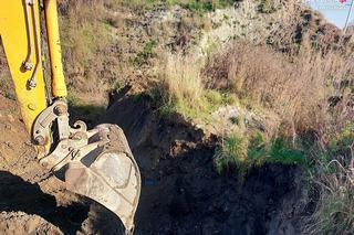 Nielegalne składowisko odpadów w Bieruniu