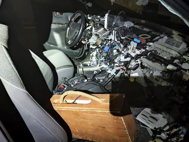 Boss gangu złodziei japońskich aut wpadł w "dziupli". Grupa działała na terenie Warszawy