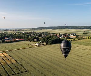 Balonowe Świętokrzyskie w Pińczowie. Nocne pokazy balonów skradły serca! Wielka fiesta zachwyciła tysiące!