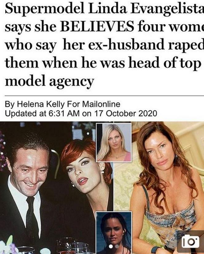 Mąż gwiazdy gwałcił 14-letnie modelki. "Uważał, że dziewice są niefotogeniczne"