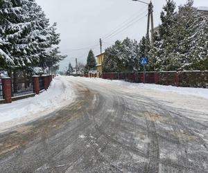 Starachowice zasypane śniegiem