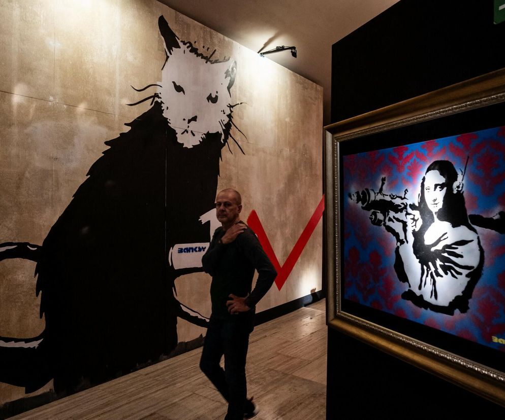 Banksy w Warszawie. Gdzie i kiedy będzie można obejrzeć prace najbardziej tajemniczego artysty? 