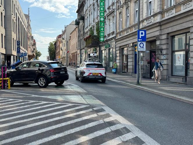 Monitorowanie miejsc parkowania w Katowicach