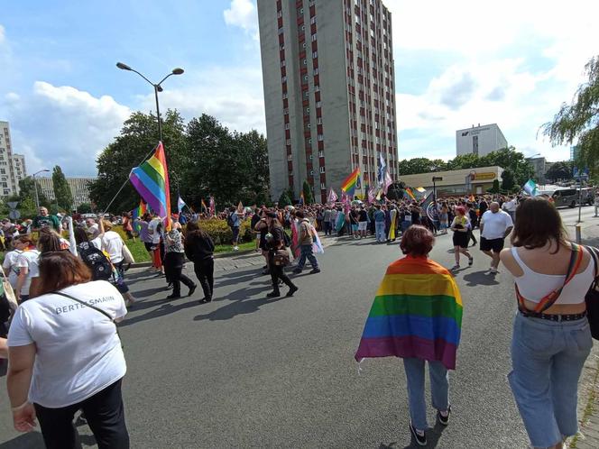 Marsz Równości w Katowicach przeszedł przez centrum miasta