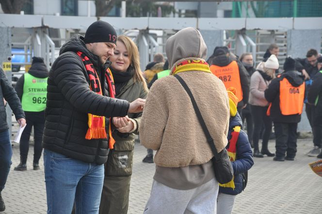 Kibice na meczu Korona Kielce - Górnik Zabrze. 1.12.2024