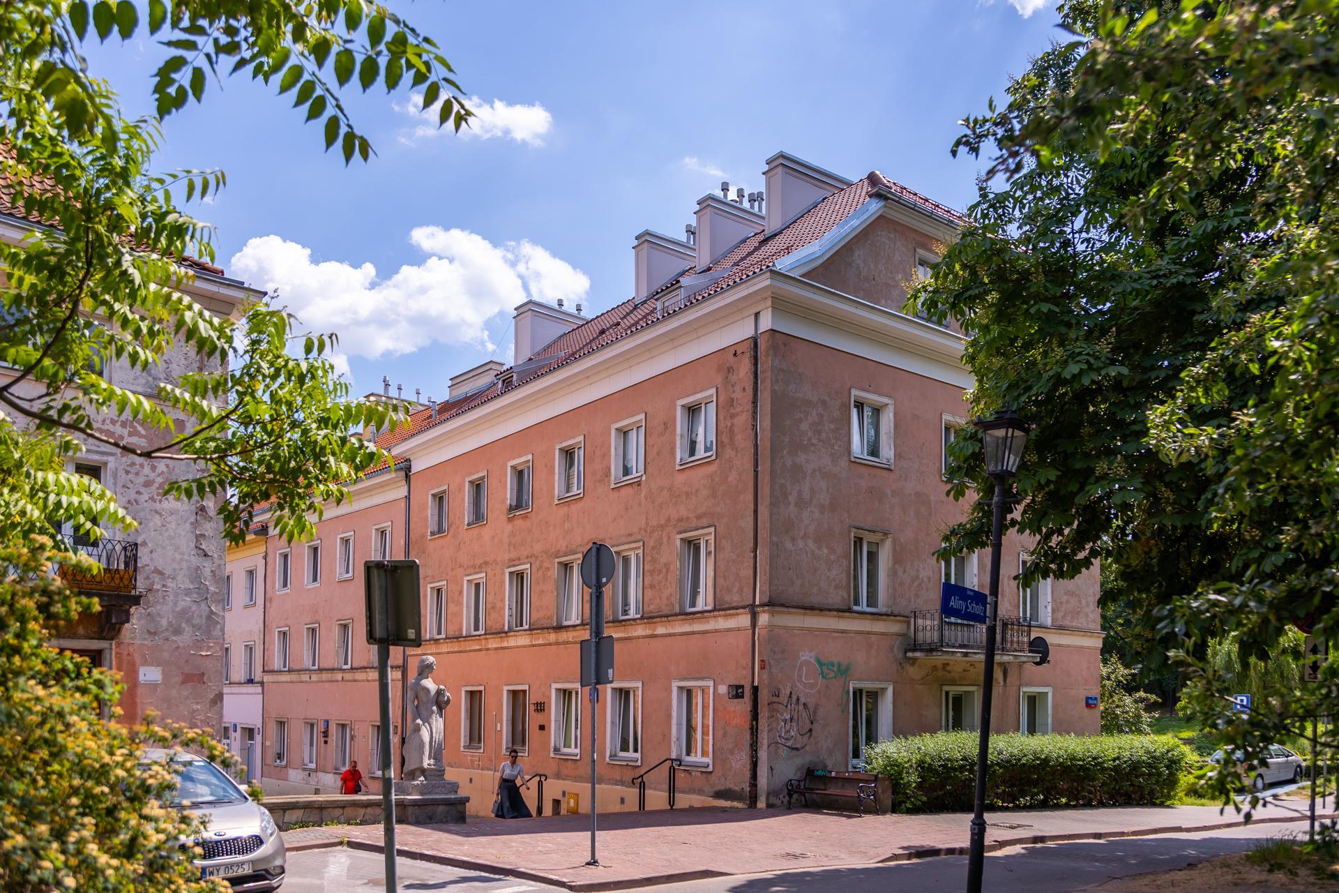Mariensztat w Warszawie - zdjęcia. Niewykorzystany potencjał w centrum miasta