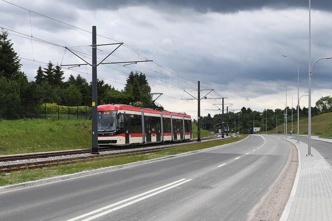 Tramwaje na alei Adamowicza [ZDJĘCIA]