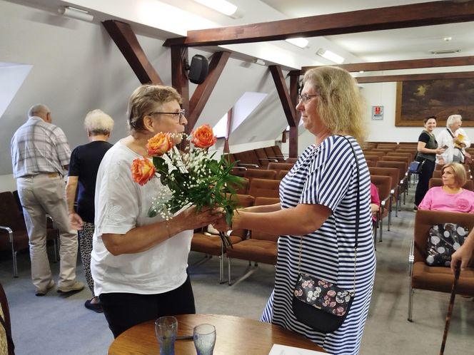 Uczestnicy wydarzenia mogli posłuchać o dotychczasowych dokonaniach literackich Renaty Chojeckiej