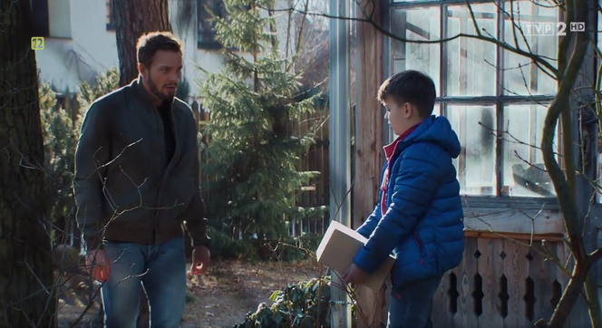 M jak miłość odcinek 1447, Leszek (Sławomir Uniatowski), Wojtuś (Feliks Matecki)