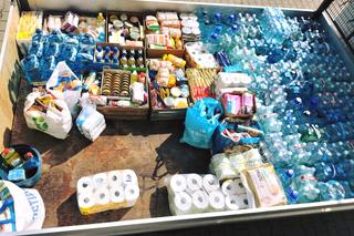 Warszawa. Zbióka dla powodzian