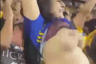 Kibice myśleli, że to stało się na mistrzostwach świata! Wideo ekwadorskiej fanki stało się viralem