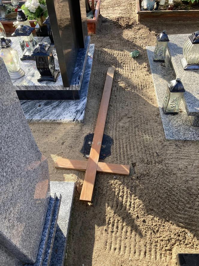 Na cmentarzu w Świerczynie będą kamery. W weekend został zdewastowany
