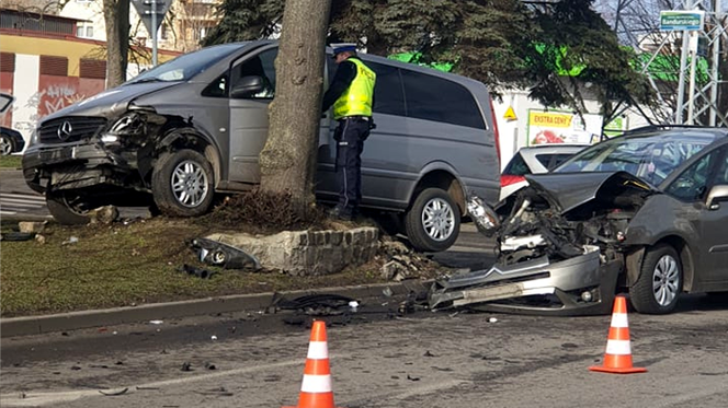 Wypadek na ul. Bandurskiego